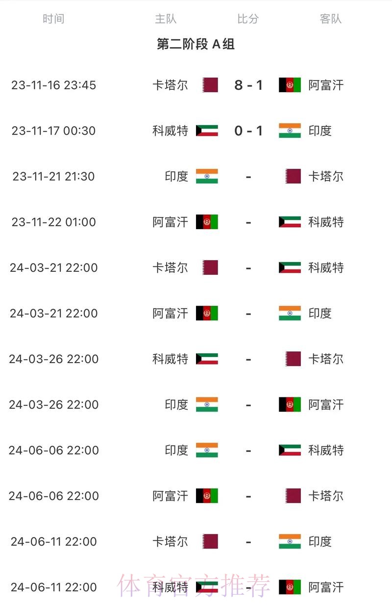 2026世界杯赛程高清版实时赛程免费观看